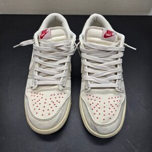 Nike Dunk Low Sashiko DV0834-100 Denim Light Orewood Brown White Men's Size 9